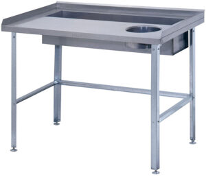 Стол для дочистки картофеля и овощей СО-С-1-1200.800-02 (СО-1/1200/800),Атеси